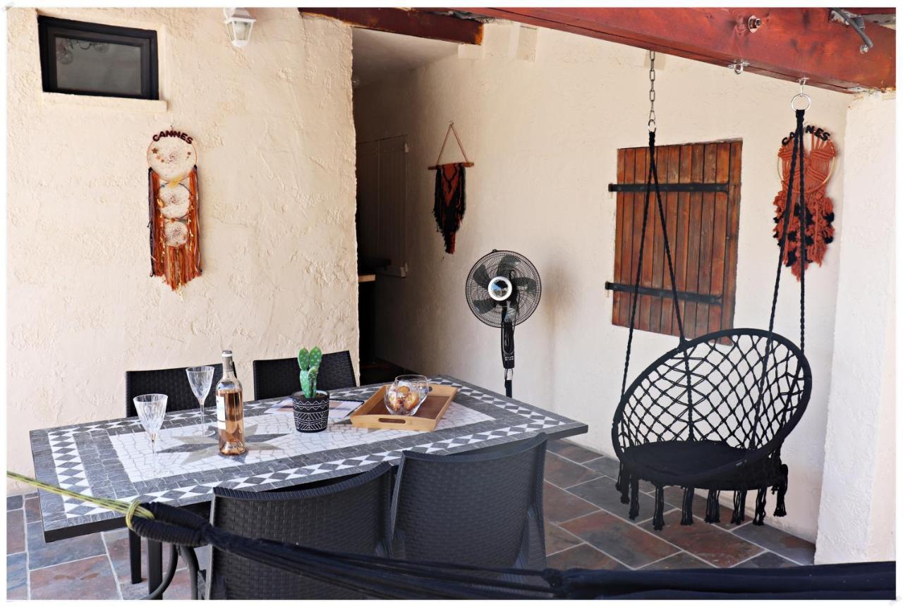 Superbe Glamping Avec Terrasse Privative 5Min Mer Cannes Exterior photo